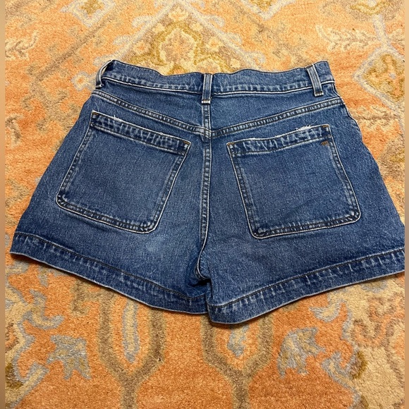 Madewell The Denim Elliot Dark Patch Pocket Jean Shorts - Picture 6 of 15